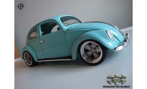 Volkswagen Kafer Base 1/18 Solido aluminium fuch wheels coche miniatura