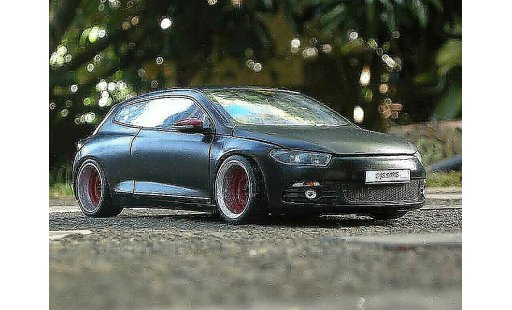 Volkswagen Scirocco R 1/18 Norev 3 negro german look coche miniatura
