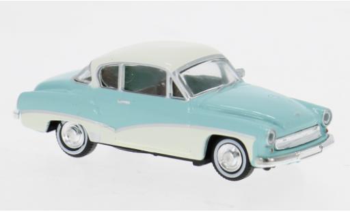 Wartburg 311 1/87 Brekina Coupe blau/weiss 1959 1:87 coche miniatura