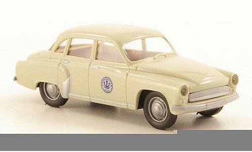 Wartburg 311 Base 1/87 Brekina Seefahrtamt DDR coche miniatura