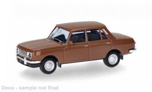 Coche miniatura Wartburg 353 braun 1966 1/87 Herpa