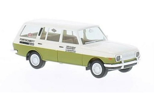Wartburg 353 Tourist 1/87 Herpa Fortschritt Service 1966 coche miniatura