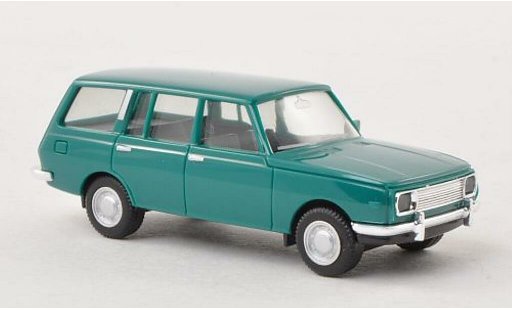 Wartburg 353 Tourist 1/87 Herpa verde 1966 coche miniatura