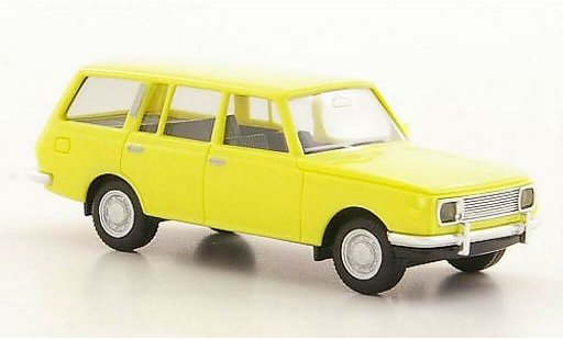 Wartburg 353 Tourist 1/87 Herpa amarillo coche miniatura
