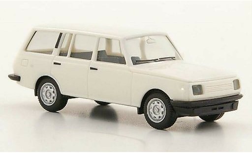 Wartburg 353 Tourist 1/87 Herpa blanco 1985 coche miniatura