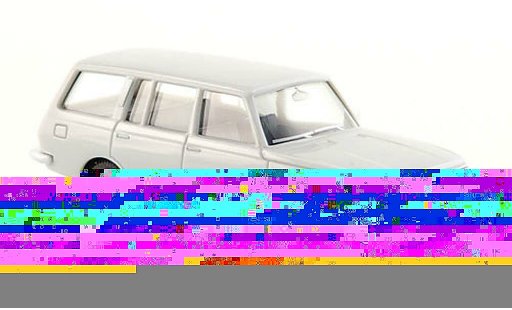 Wartburg 353 Tourist 1/87 Herpa blanco coche miniatura
