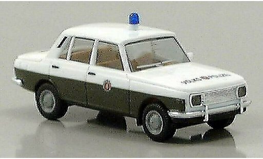 Wartburg 353 Base 1/87 Herpa Volkspolic&Atilde;&shy;a 1966 coche miniatura