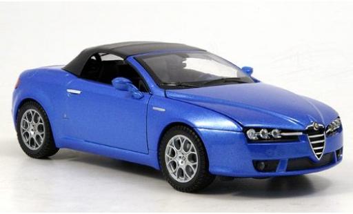 Coche miniatura Alfa Romeo Spider 1/24 Welly met.-blau geschlossen 1:24 Alfa Romeo Spider 1/24 Welly met.-blau geschlossen 1:24 coche miniatura