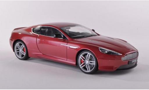 Coche miniatura Aston Martin DB9 1/18 Welly Coupe rojo 1:18 Aston Martin DB9 1/18 Welly Coupe rojo 1:18 coche miniatura