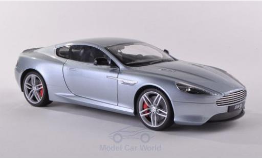 Coche miniatura Aston Martin DB9 1/18 Welly Coupe gris Aston Martin DB9 1/18 Welly Coupe gris coche miniatura