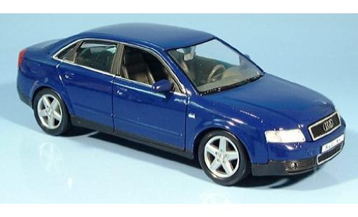 Audi A4 1/24 Welly blau 1:24 coche miniatura