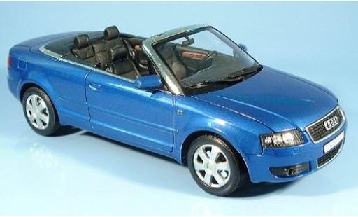 Coche miniatura Audi A4 1/18 Welly met. blau 2002 1:18 Audi A4 1/18 Welly met. blau 2002 1:18 coche miniatura