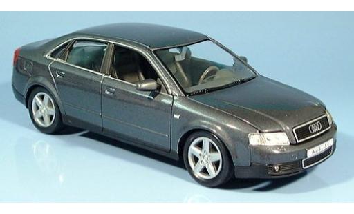 Audi A4 1/24 Welly met. grau 1:24 coche miniatura
