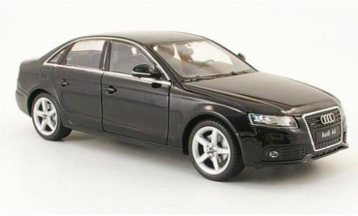 Audi A4 1/24 Welly schwarz 2009 1:24 coche miniatura