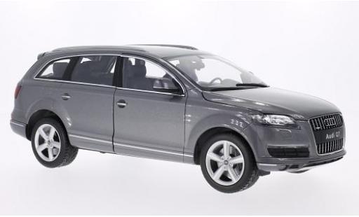 Audi Q7 1/18 Welly grau 2010 1:18 coche miniatura