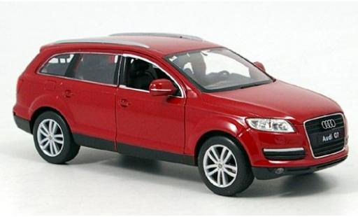 Audi Q7 1/24 Welly rojo 1:24 coche miniatura