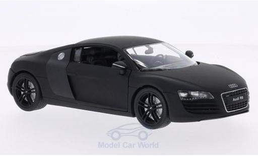 Coche miniatura Audi R8 1/24 Welly V10 Coupe matt-negro/carbon Audi R8 1/24 Welly V10 Coupe matt-negro/carbon coche miniatura