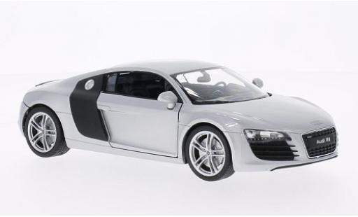 Audi R8 1/24 Welly V10 gris/carbon coche miniatura