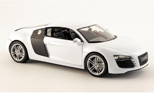 Audi R8 1/24 Welly weiss 1:24 coche miniatura
