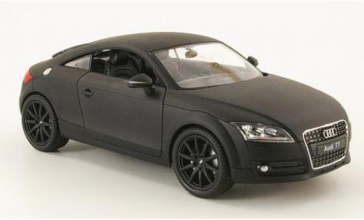 Coche miniatura Audi TT 1/24 Welly Coupe mattschwarz 1:24 Audi TT 1/24 Welly Coupe mattschwarz 1:24 coche miniatura
