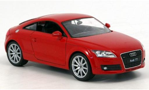 Audi TT 1/24 Welly Coupe rojo 1:24 coche miniatura