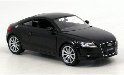 Audi TT 1/24 Welly Coupe schwarz 1:24 coche miniatura