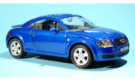 Audi TT 1/24 Welly met. blau 1:24 coche miniatura