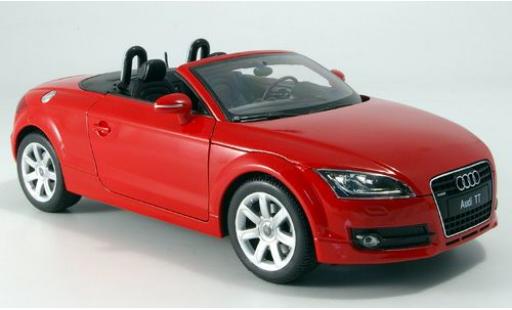 Coche miniatura Audi TT 1/18 Welly Roadster rojo offen 1:18 Audi TT 1/18 Welly Roadster rojo offen 1:18 coche miniatura