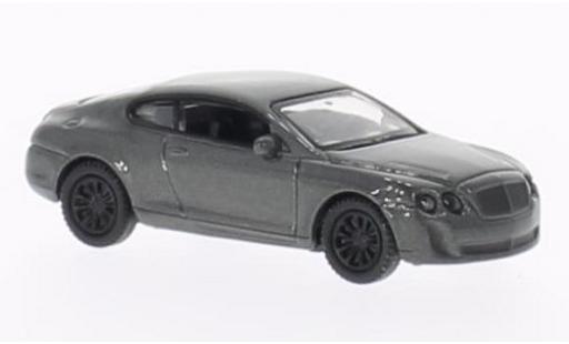 Bentley Continental 1/87 Welly Supersports gris coche miniatura
