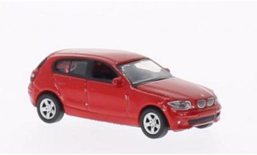 Bmw 120 1/87 Welly i rojo coche miniatura