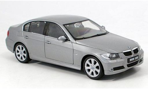 Coche miniatura Bmw 330 1/24 Welly i metalico gris ohne Vitrine Bmw 330 1/24 Welly i metalico gris ohne Vitrine coche miniatura