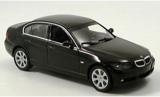 Bmw 330 1/43 Welly i schwarz 1:43 coche miniatura