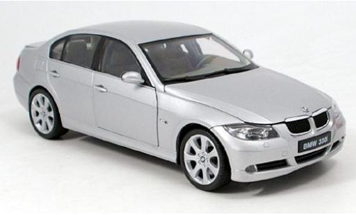 Bmw 330 1/18 Welly i silber 1:18 coche miniatura