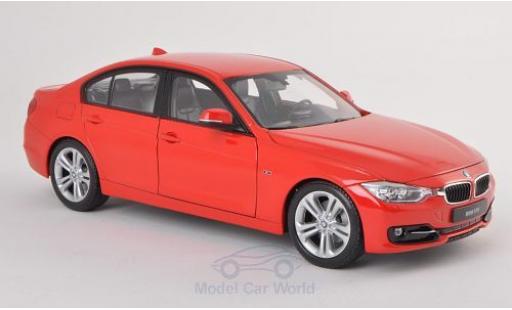 Bmw 335 1/18 Welly i rojo coche miniatura