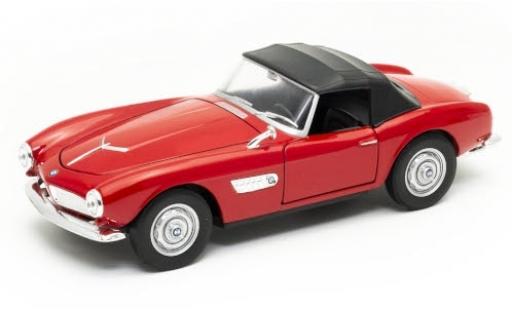 Bmw 507 1/24 Welly rojo Verdeck fermé coche miniatura