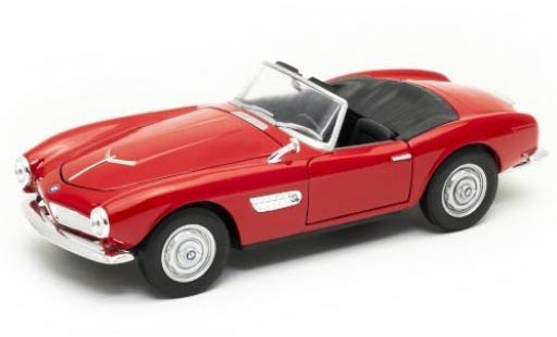 Bmw 507 1/24 Welly rojo Verdeck ouvert coche miniatura