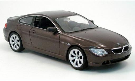 Coche miniatura Bmw 645 1/24 Welly CI met. dk. rojo 2004 1:24 Bmw 645 1/24 Welly CI met. dk. rojo 2004 1:24 coche miniatura
