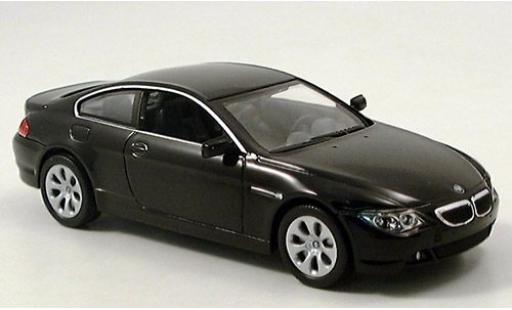 Bmw 645 1/43 Welly ci schwarz 1:43 coche miniatura