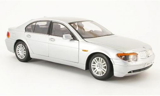 Bmw 745 1/18 Welly i (E65) silber 1:18 coche miniatura