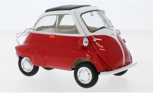 Bmw Isetta 1/18 Welly 250 rojo/blanco coche miniatura