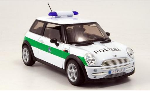 Coche miniatura Mini Cooper 1/18 Welly Bmw Polizei Deutschland 1:18 Mini Cooper 1/18 Welly Bmw Polizei Deutschland 1:18 coche miniatura