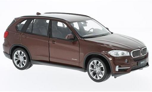 Bmw X5 1/24 Welly (F15) marron coche miniatura