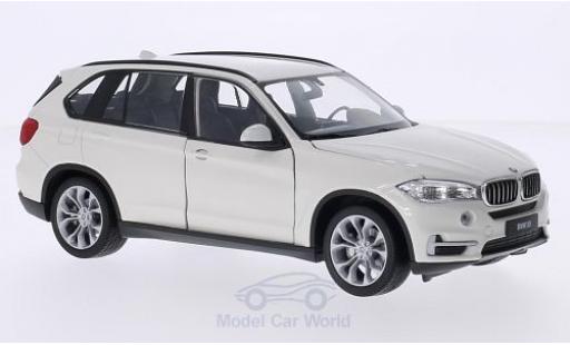 Bmw X5 1/24 Welly (F15) blanco coche miniatura