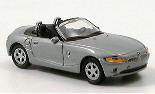 Bmw Z4 1/87 Welly Cabrio grau 1:87 coche miniatura