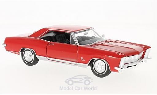 Coche miniatura Buick Riviera 1/24 Welly Grand Sport rojo 1965 Buick Riviera 1/24 Welly Grand Sport rojo 1965 coche miniatura