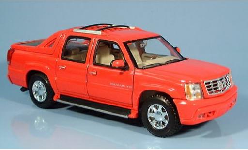 Coche miniatura Cadillac Escalade 1/24 Welly EXT rojo 2002 1:24 Cadillac Escalade 1/24 Welly EXT rojo 2002 1:24 coche miniatura