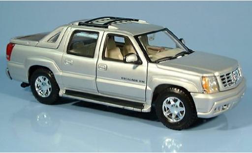 Coche miniatura Cadillac Escalade 1/24 Welly EXT silber 2002 1:24 Cadillac Escalade 1/24 Welly EXT silber 2002 1:24 coche miniatura