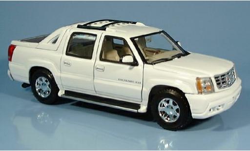 Coche miniatura Cadillac Escalade 1/24 Welly EXT weiss 2002 1:24 Cadillac Escalade 1/24 Welly EXT weiss 2002 1:24 coche miniatura