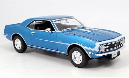 Coche miniatura Chevrolet Camaro 1/18 Welly SS 396 blau 1968 1:18 Chevrolet Camaro 1/18 Welly SS 396 blau 1968 1:18 coche miniatura