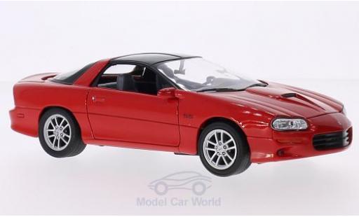 Coche miniatura Chevrolet Camaro SS 1/24 Welly SS rojo 2002 Chevrolet Camaro SS 1/24 Welly SS rojo 2002 coche miniatura